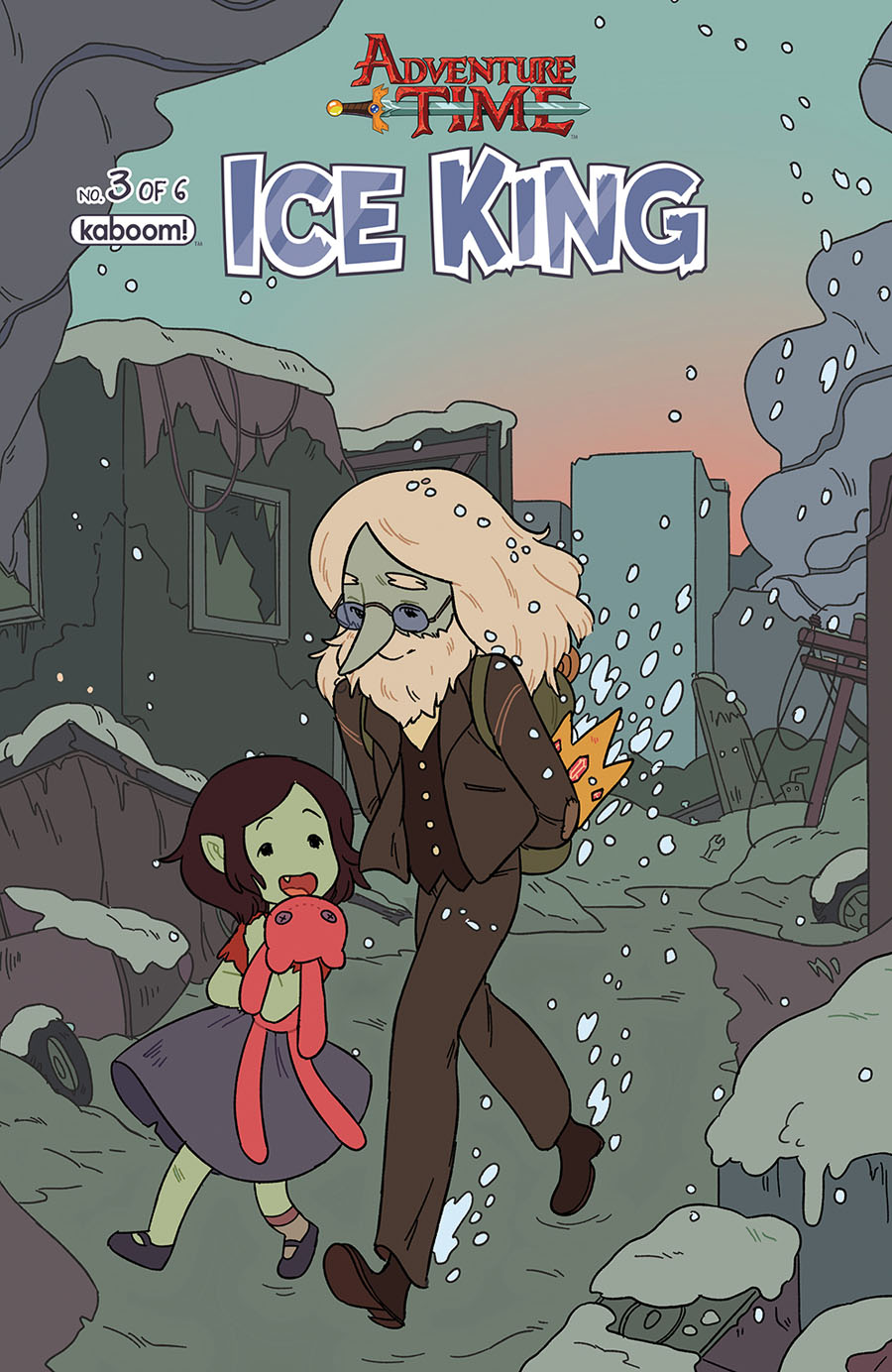 Adventure Time Ice King #3 Cover B Variant Katie ONeill Subscription Cover