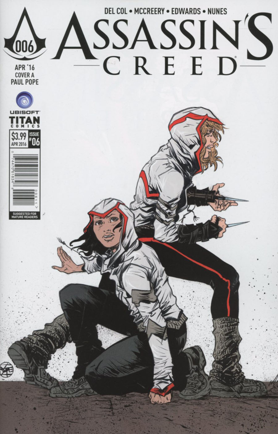 Assassins Creed #6 Cover A Regular Paul Pope Cover