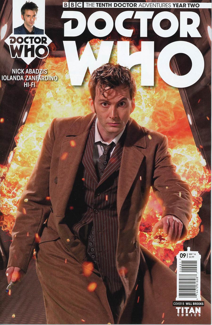 Doctor Who 10th Doctor Year Two #9 Cover B Variant Photo Subscription Cover