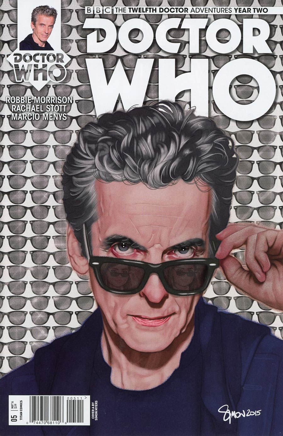 Doctor Who 12th Doctor Year Two #5 Cover A Regular Simon Myers Cover