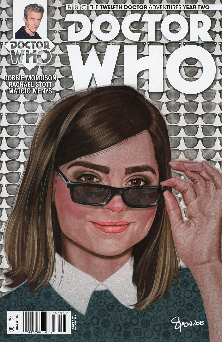 Doctor Who 12th Doctor Year Two #5 Cover C Variant Simon Myers Cover