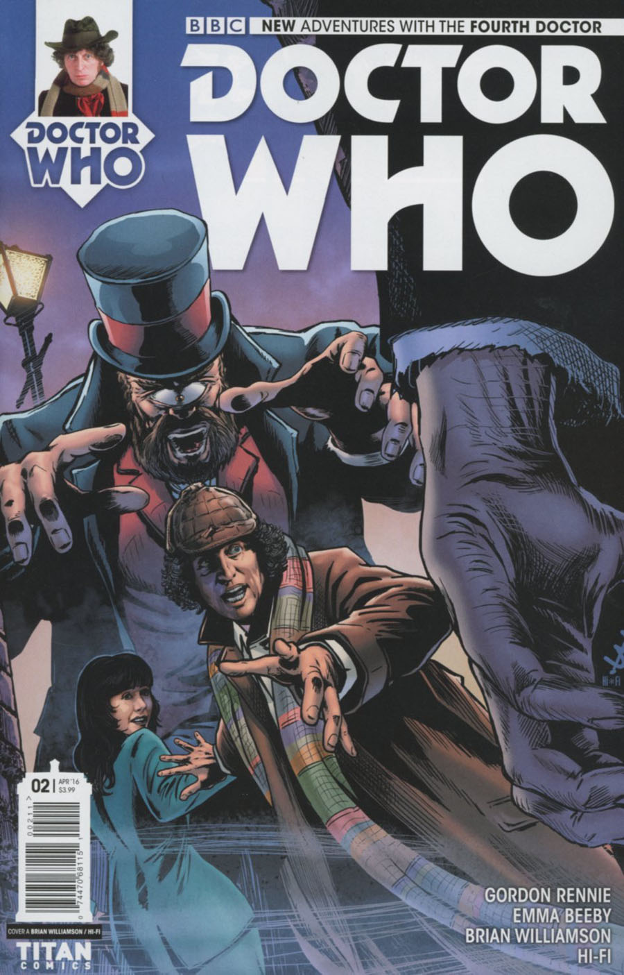 Doctor Who 4th Doctor #2 Cover A Regular Brian Williamson Cover