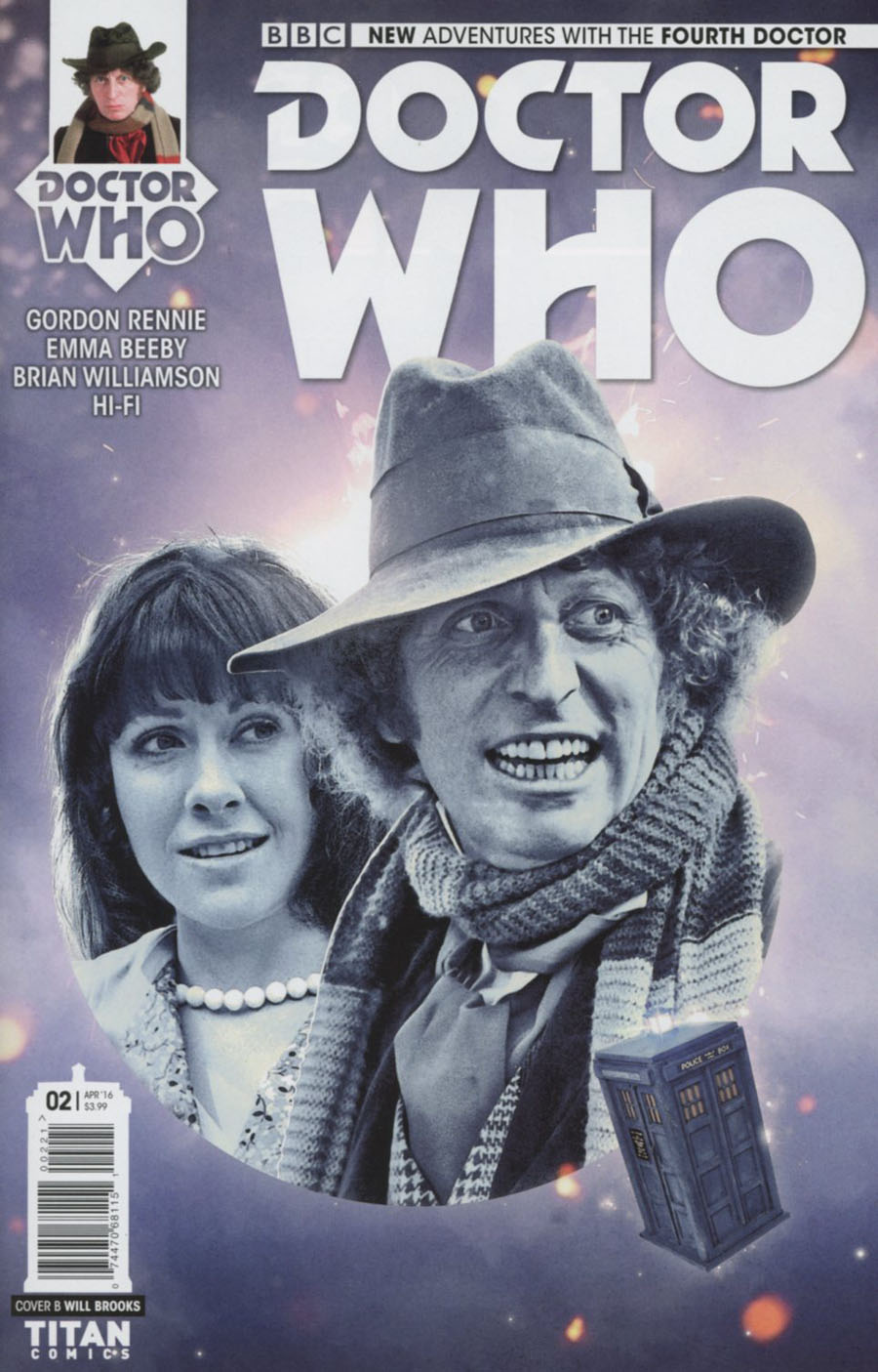 Doctor Who 4th Doctor #2 Cover B Variant Photo Subscription Cover