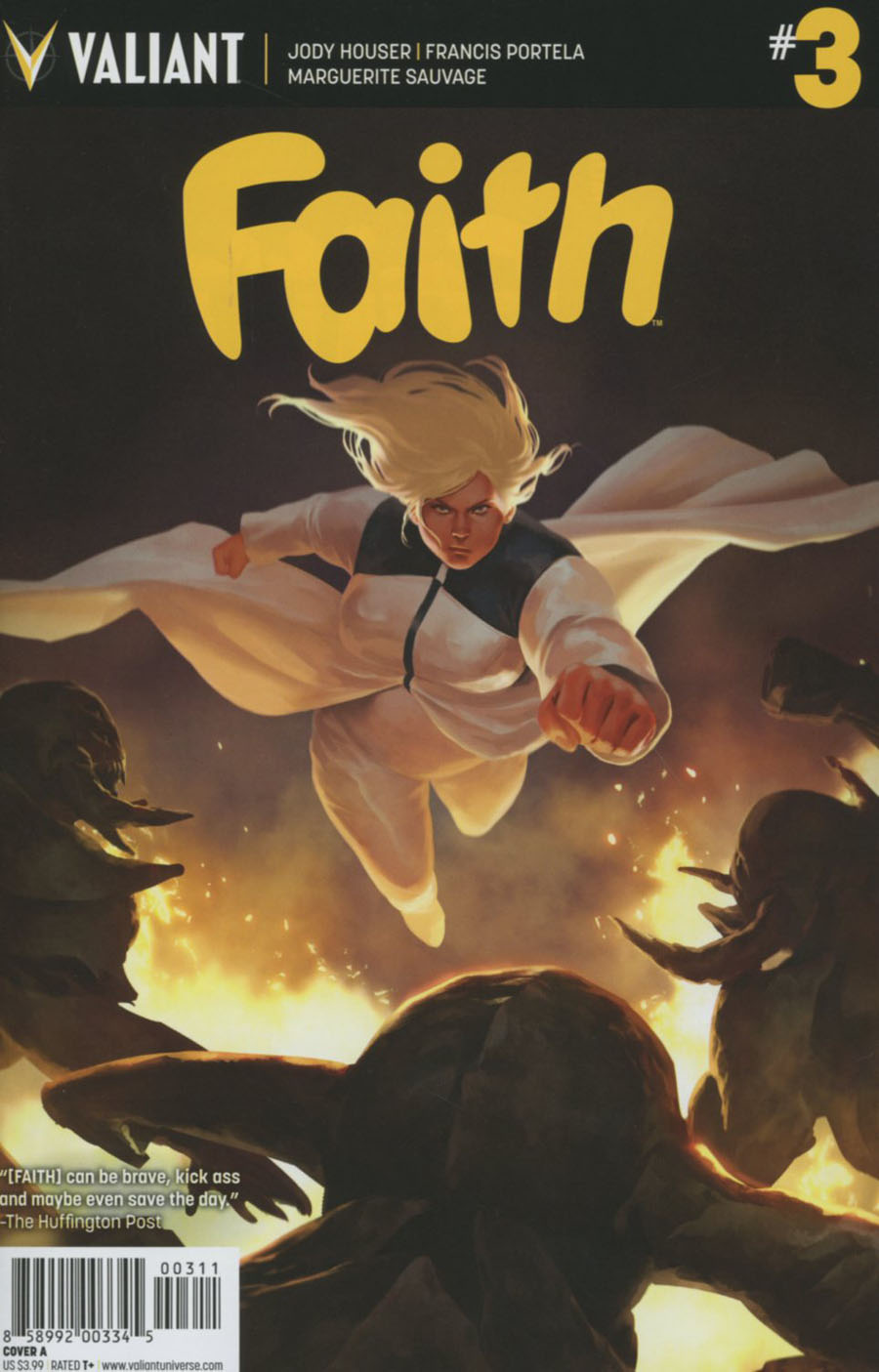 Faith (Valiant Entertainment) #3 Cover A Regular Jelena Kevic-Djurdjevic Cover