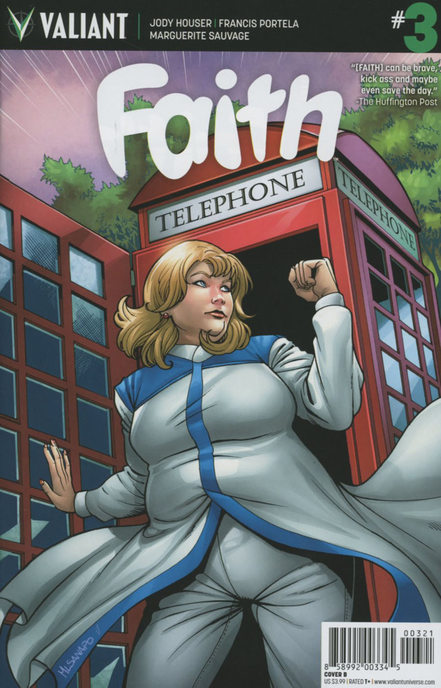 Faith (Valiant Entertainment) #3 Cover B Variant Emanuela Lupacchino Cover