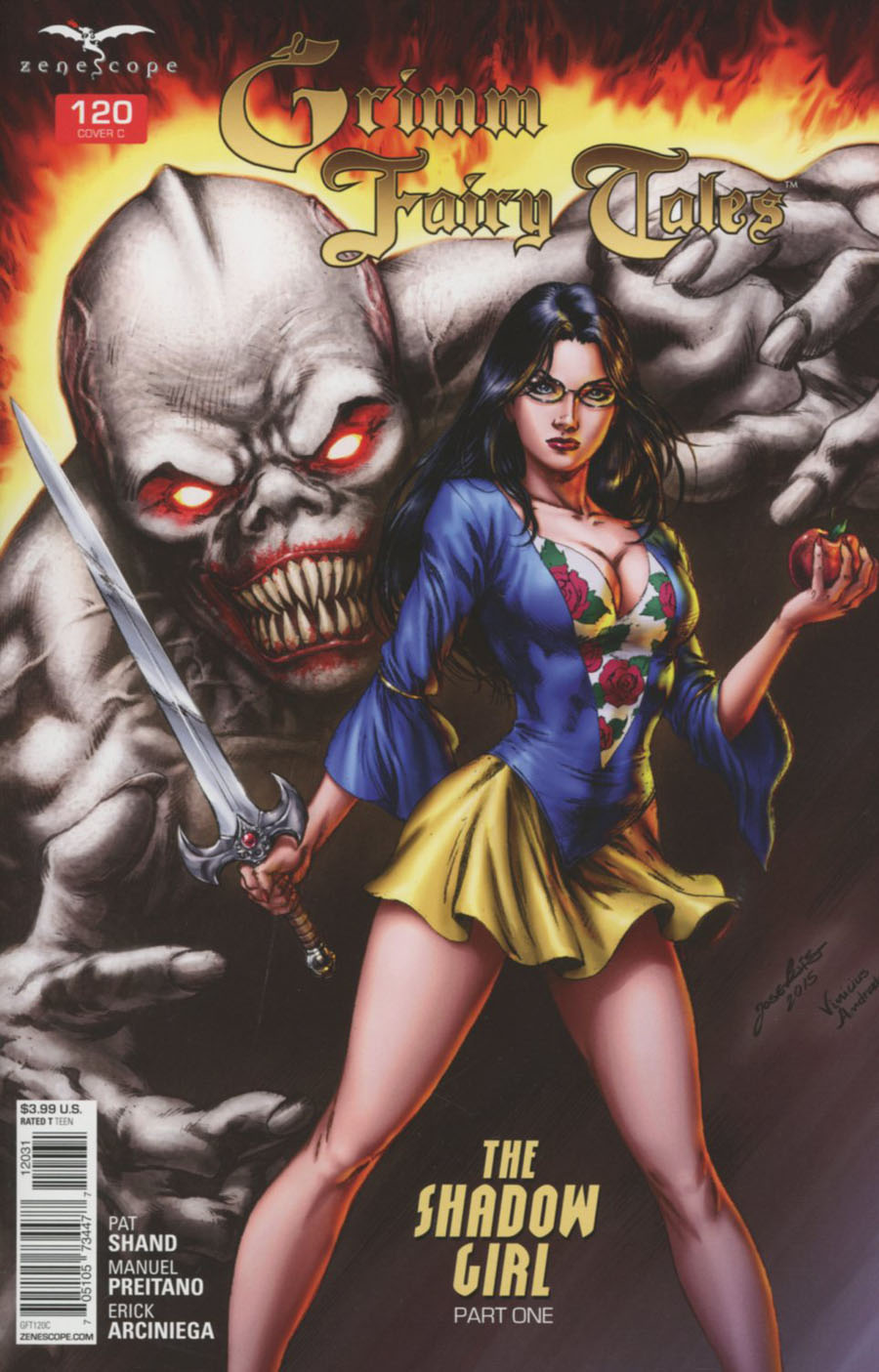 Grimm Fairy Tales #120 Cover C Jose Luis