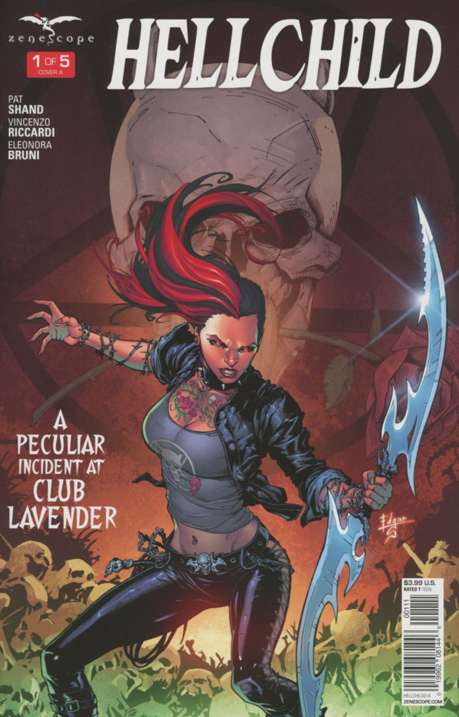 Grimm Fairy Tales Presents Hellchild #1 Cover A Edgar Salazar
