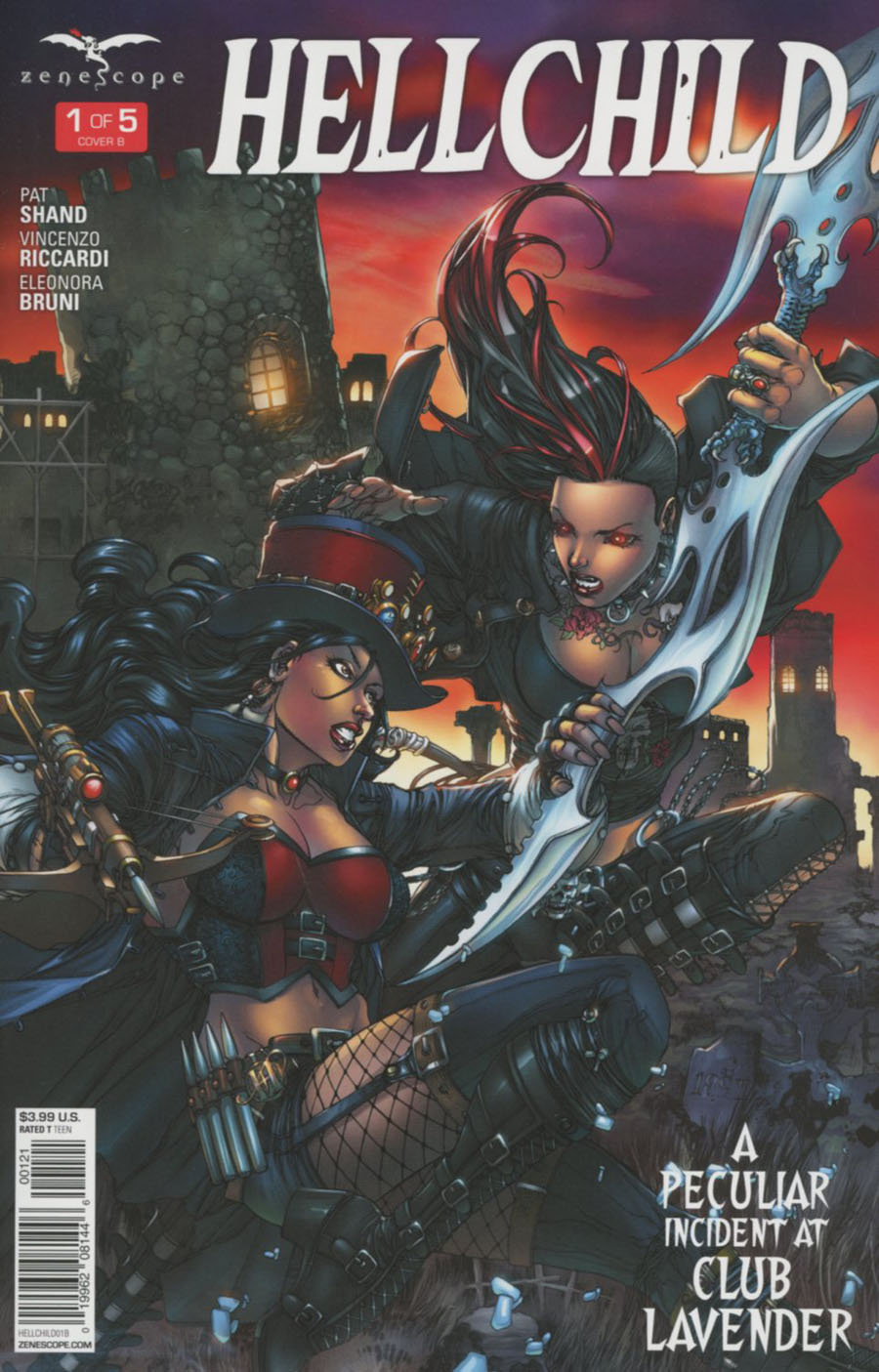 Grimm Fairy Tales Presents Hellchild #1 Cover B Harvey Tolibao