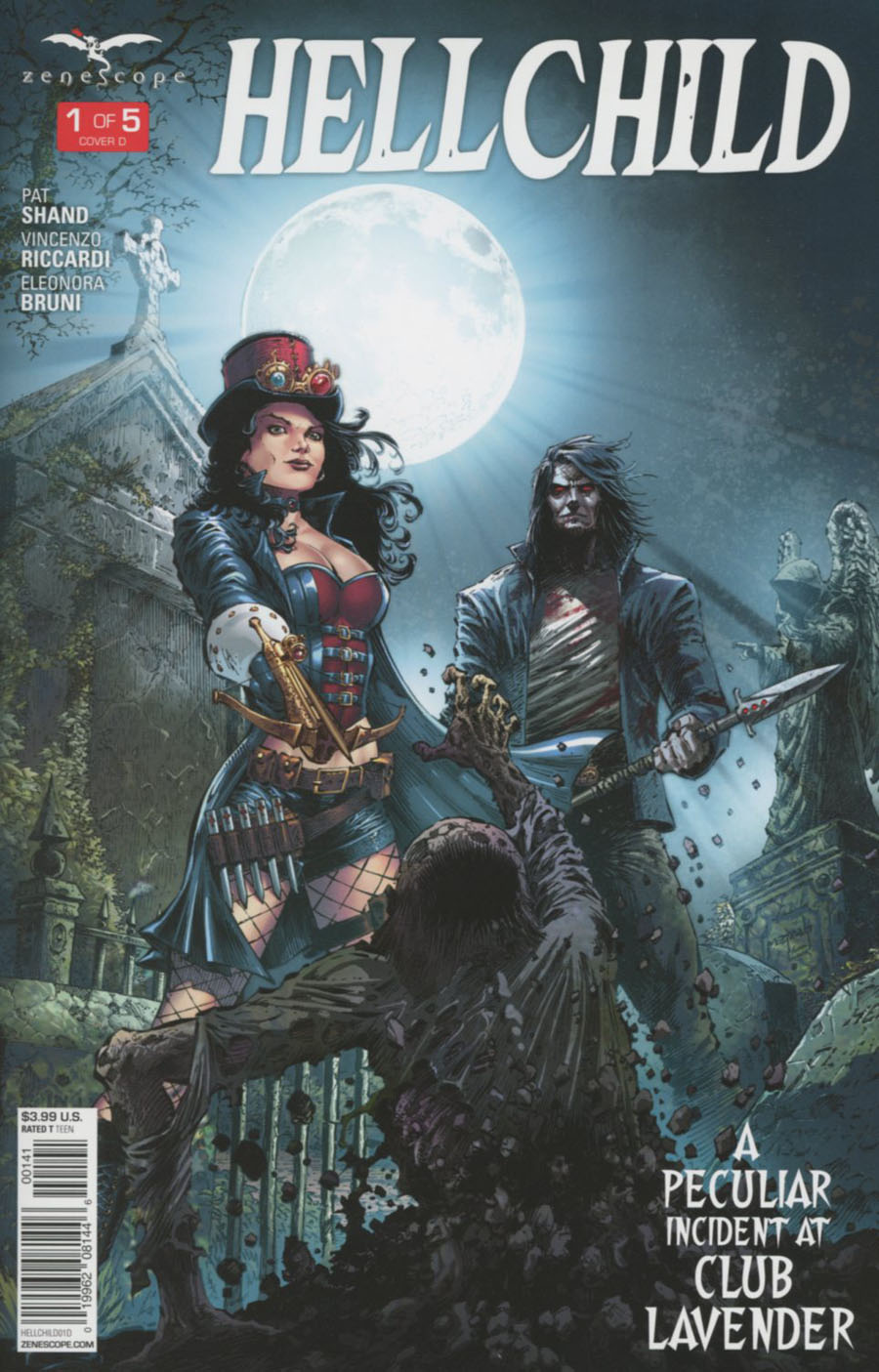 Grimm Fairy Tales Presents Hellchild #1 Cover D Jason Metcalf