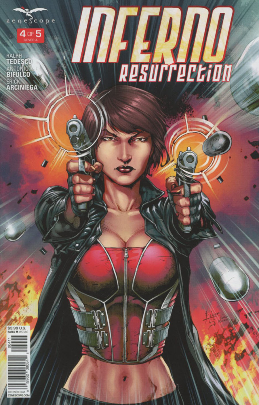 Grimm Fairy Tales Presents Inferno Resurrection #4 Cover A Edgar Salazar