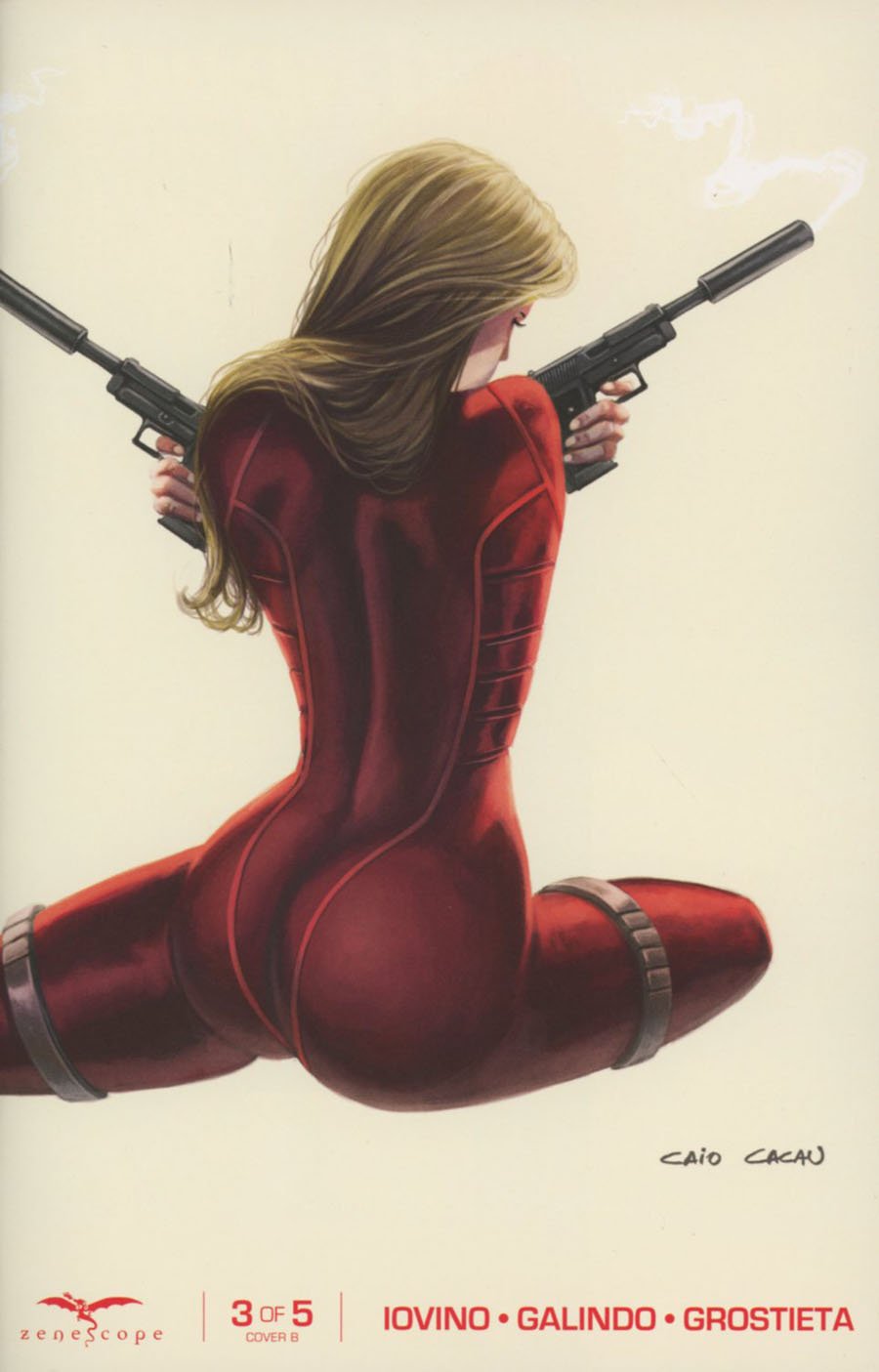 Grimm Fairy Tales Presents Red Agent #3 Cover B Caio Cacau Wraparound