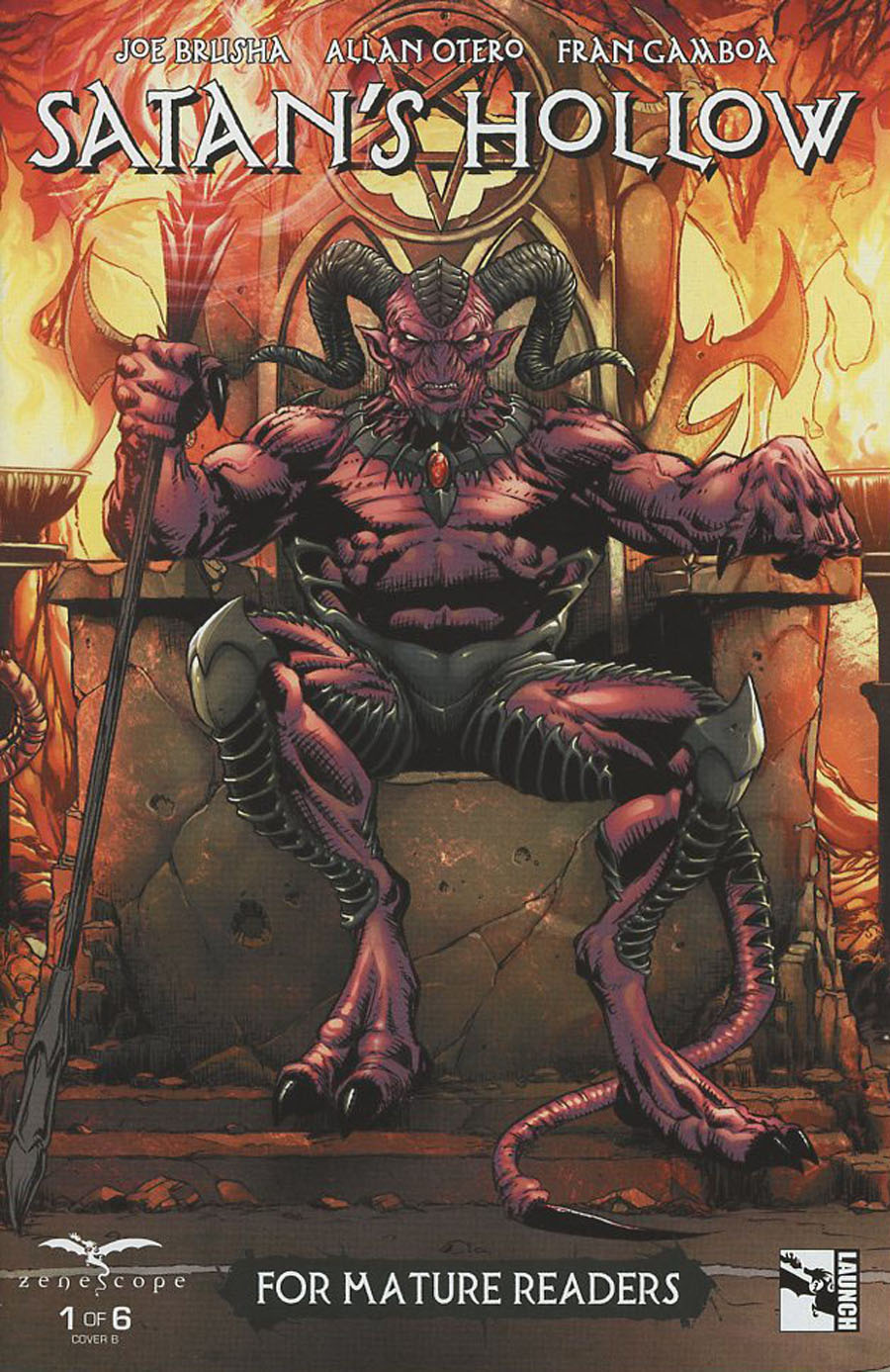 Grimm Fairy Tales Presents Satans Hollow #1 Cover B Connecting