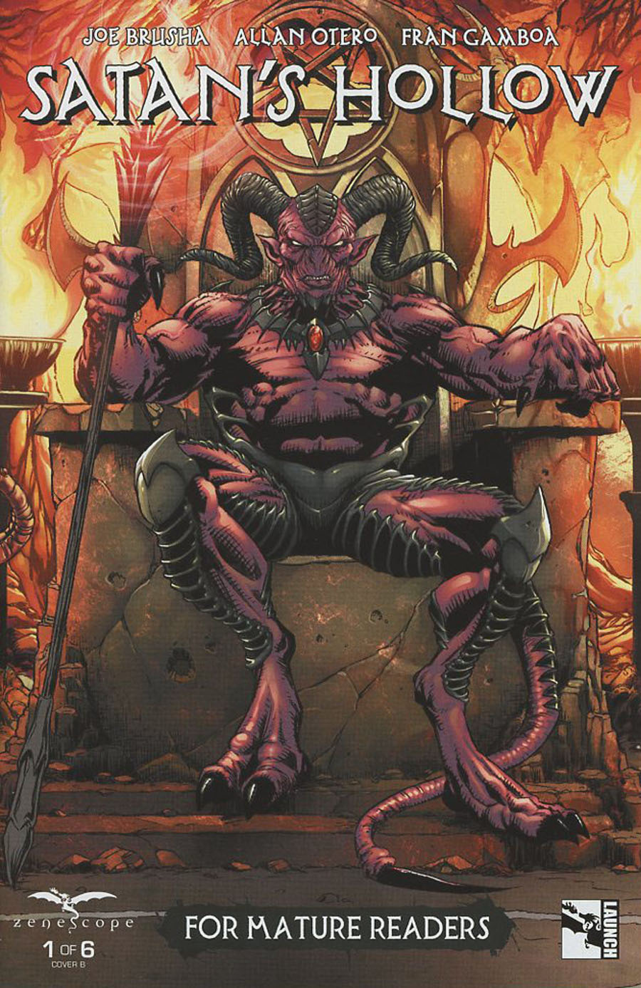 Grimm Fairy Tales Presents Satans Hollow #1 Cover B Connecting