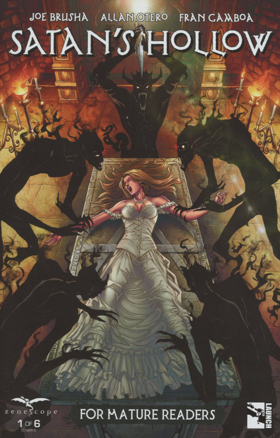 Grimm Fairy Tales Presents Satans Hollow #1 Cover C Abhishek Malsuni