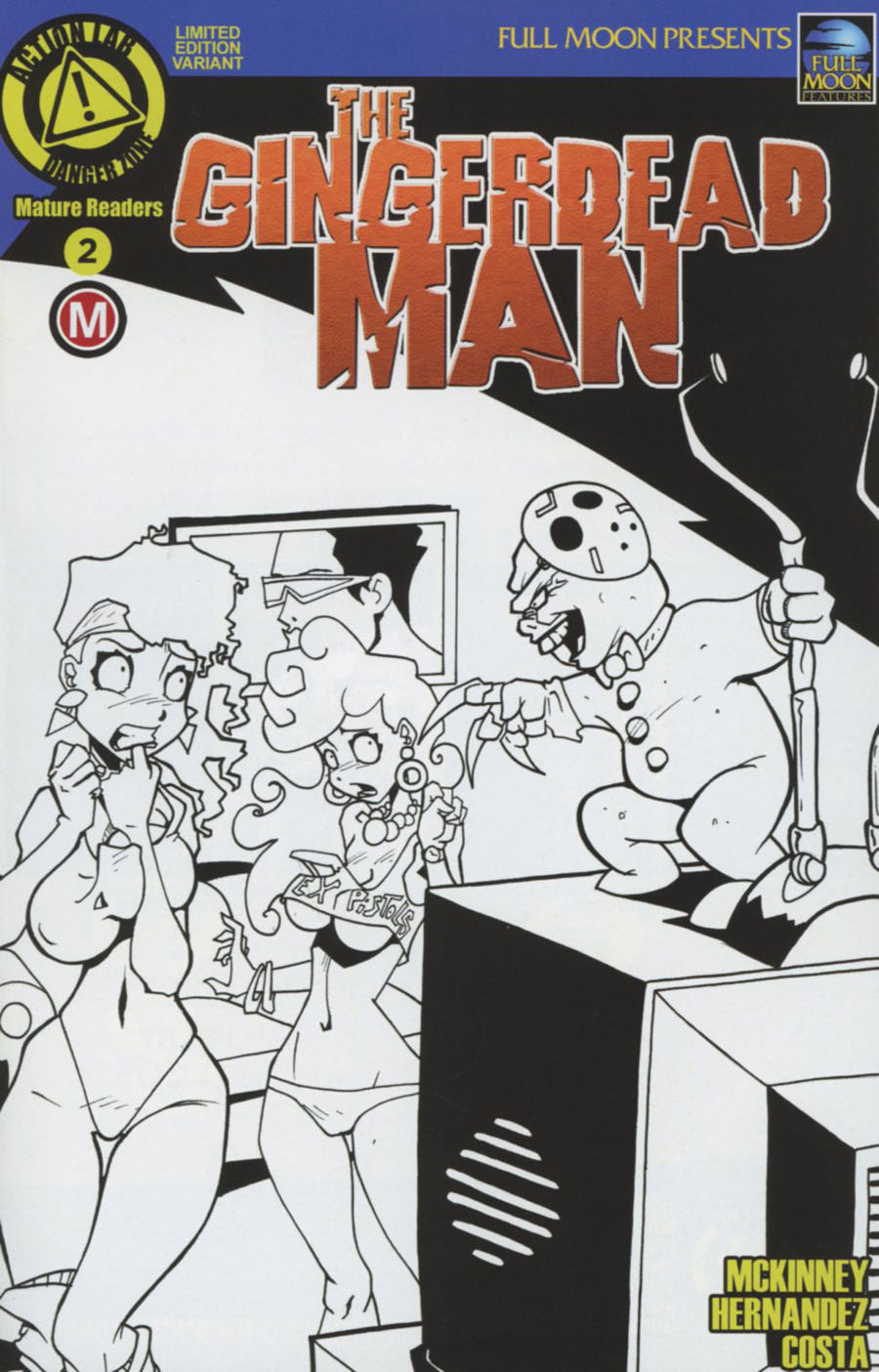 Gingerdead Man #2 Cover C Variant Dan Mendoza Cover