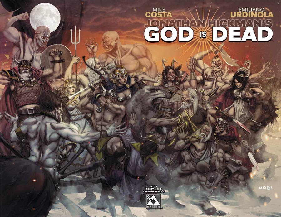 God Is Dead #48 Cover F Connecting Wraparound B Cover