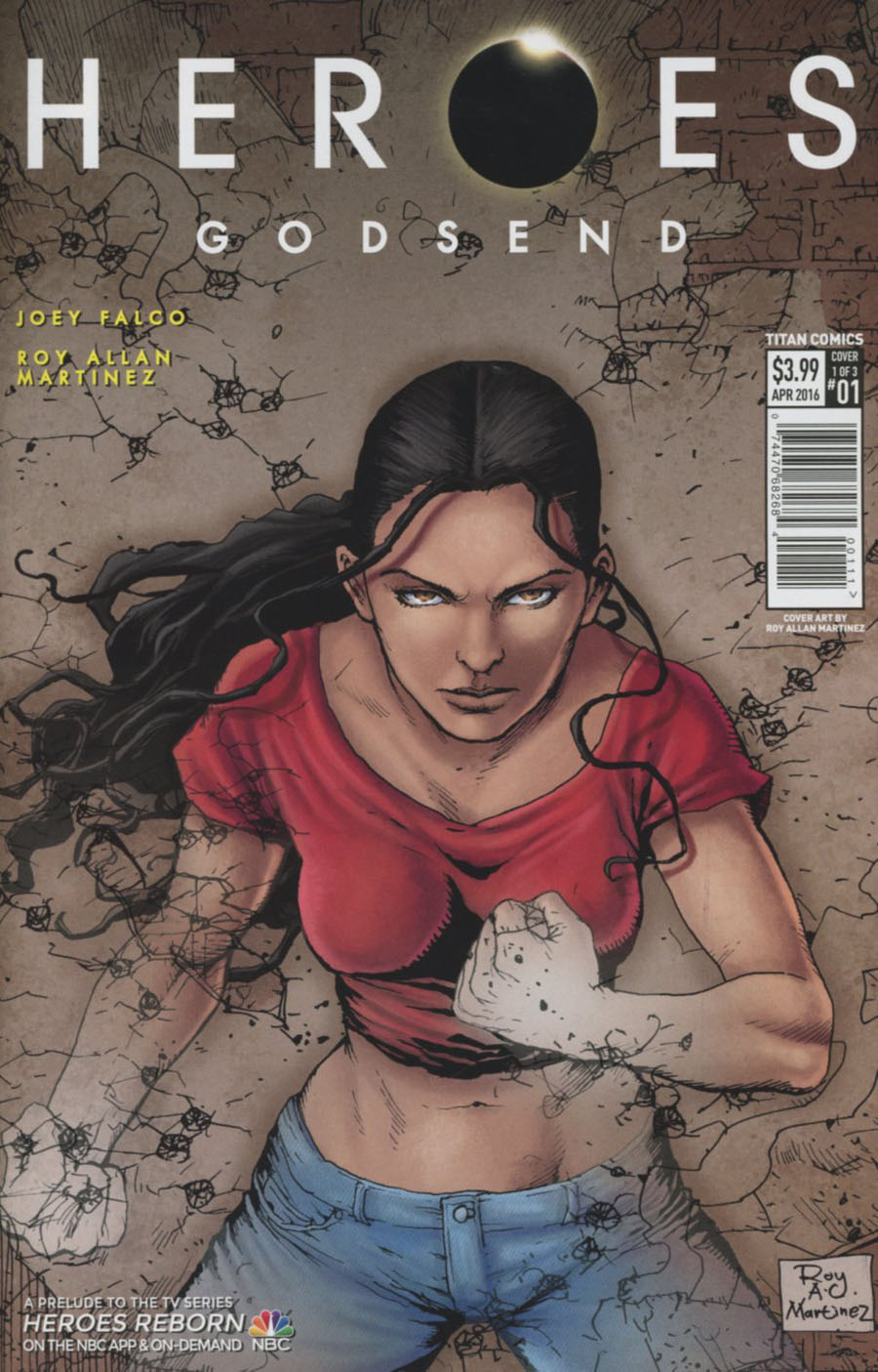 Heroes Godsend #1 Cover A Regular Roy Allan Martinez Cover