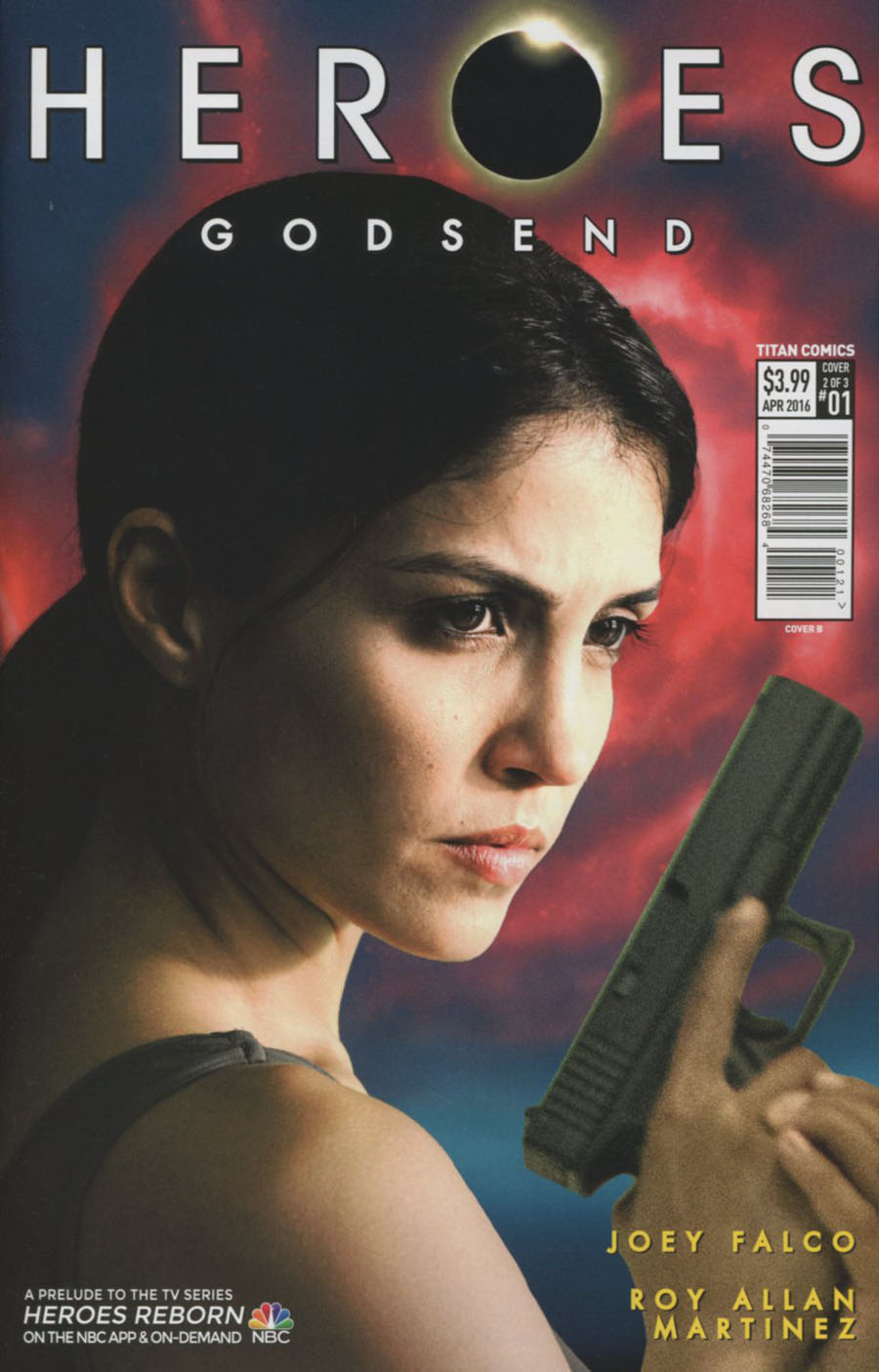 Heroes Godsend #1 Cover B Variant Photo Subscription Cover
