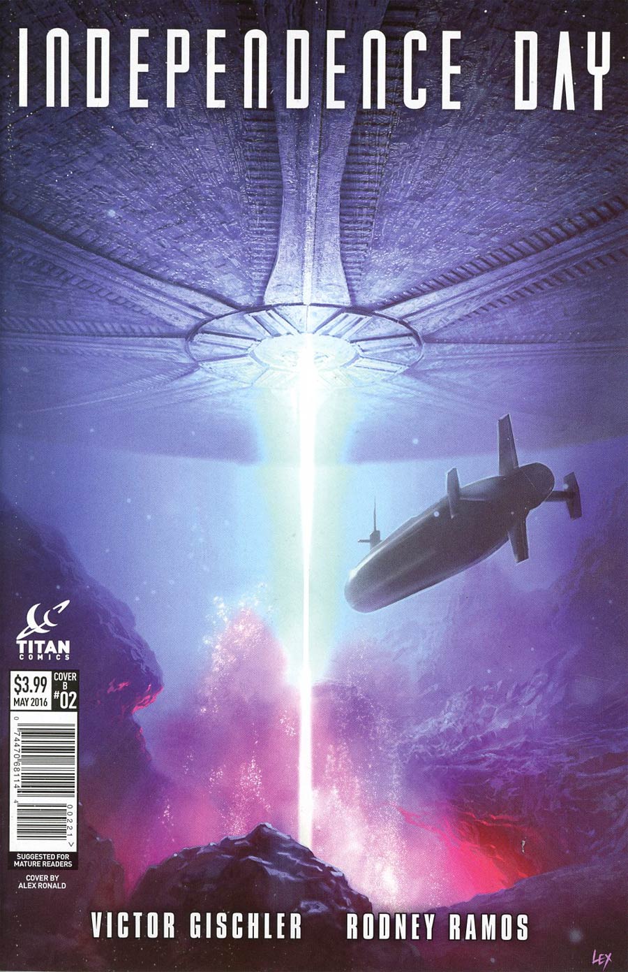 Independence Day #2 Cover B Variant Alex Ronald Subscription Cover