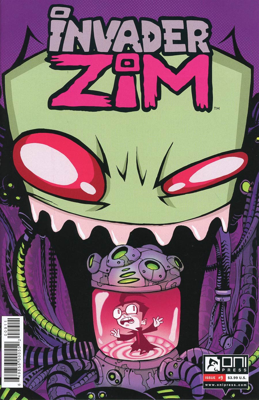 Invader Zim #9 Cover A Regular Dave Crosland Cover