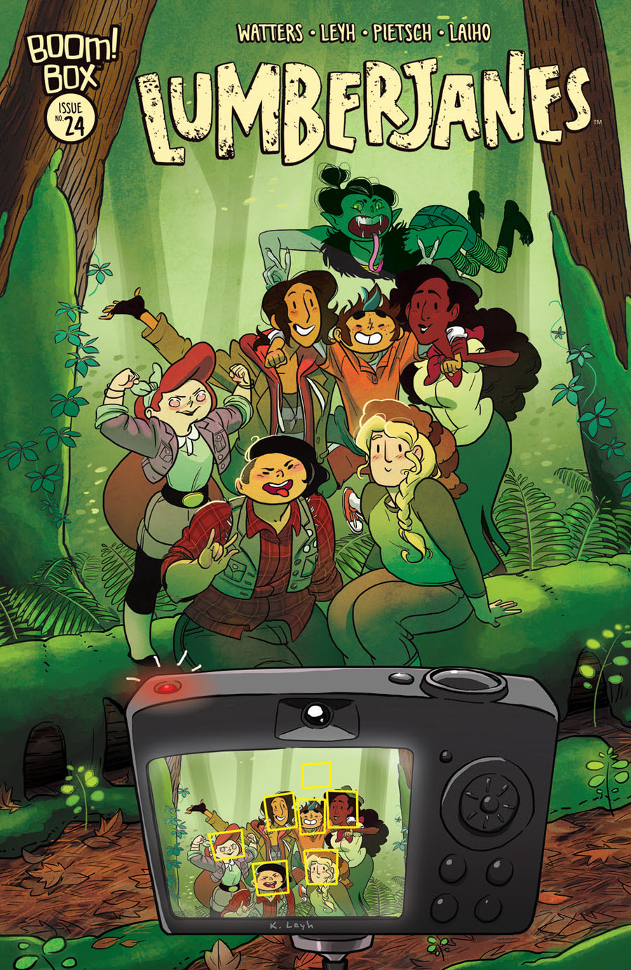 Lumberjanes #24 Cover A Regular Kat Leyh Cover