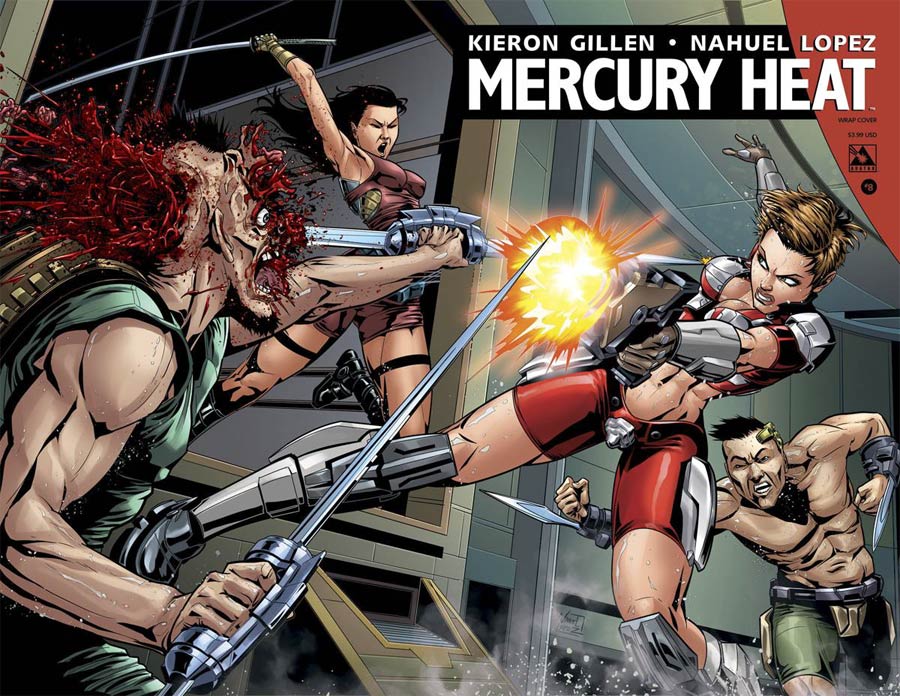 Mercury Heat #8 Cover B Wraparound Cover