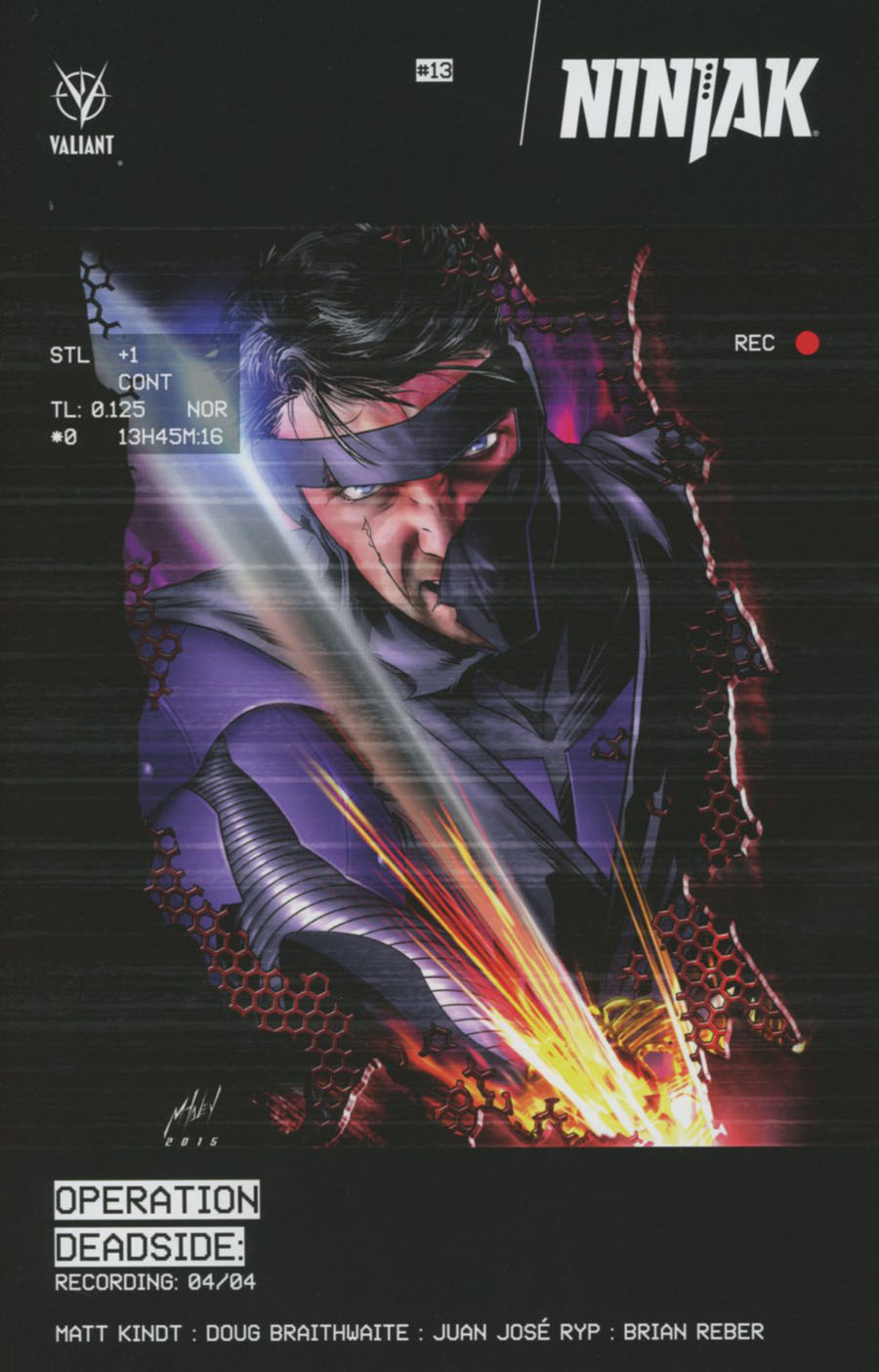 Ninjak Vol 3 #13 Cover B Variant Matt Haley Cover