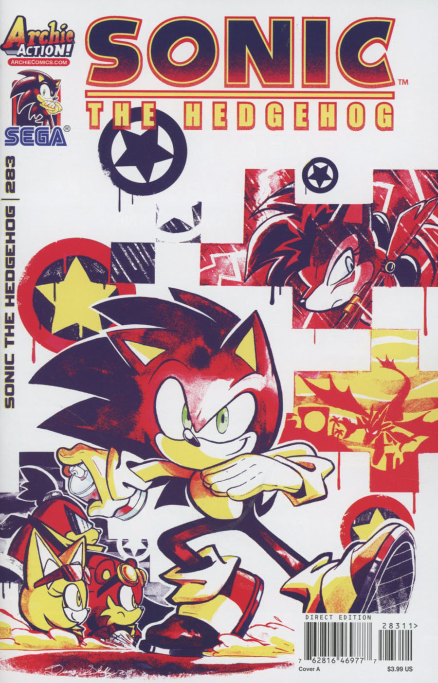 Sonic The Hedgehog Vol 2 #283 Cover A Regular Diana Skelly Cover