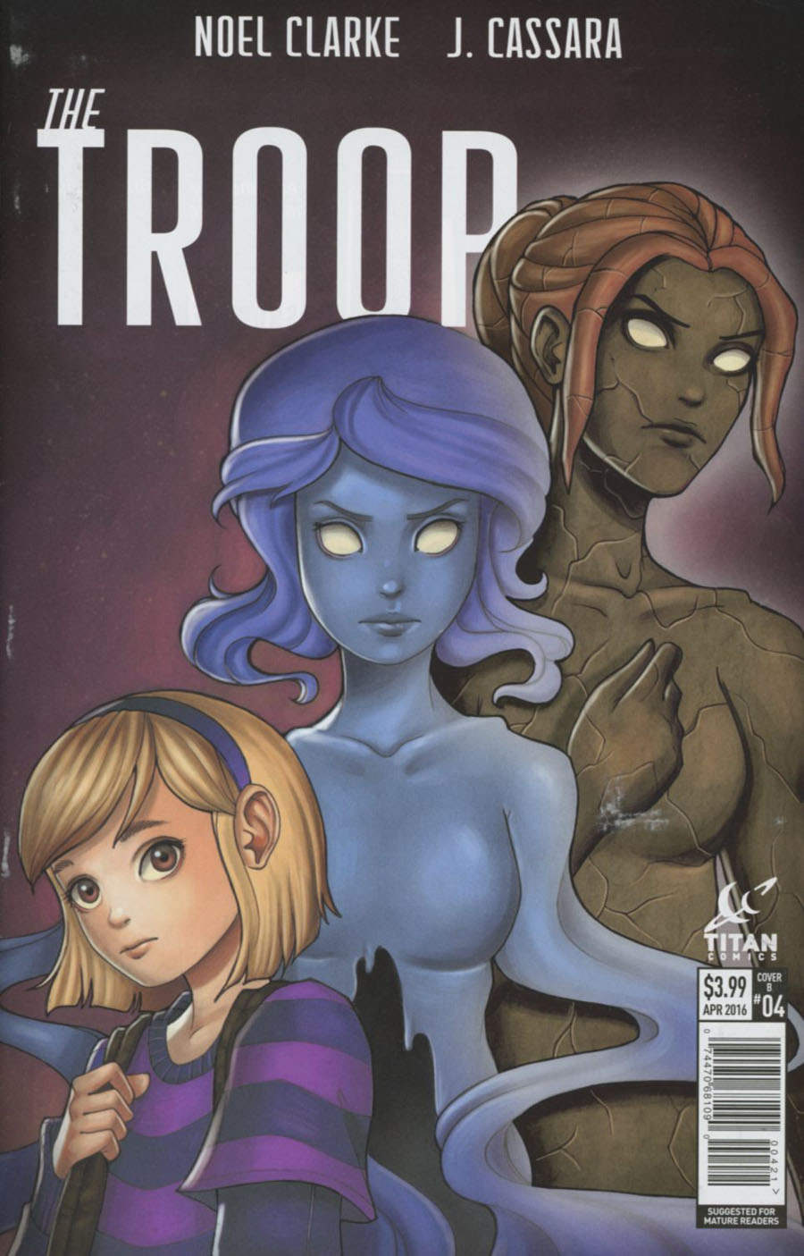 Troop #4 Cover B Variant Chrissie Zullo Subscription Cover