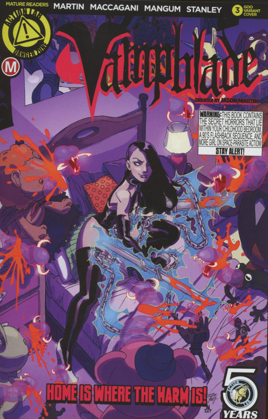 Vampblade #3 Cover B Variant Winston Young Goo Cover