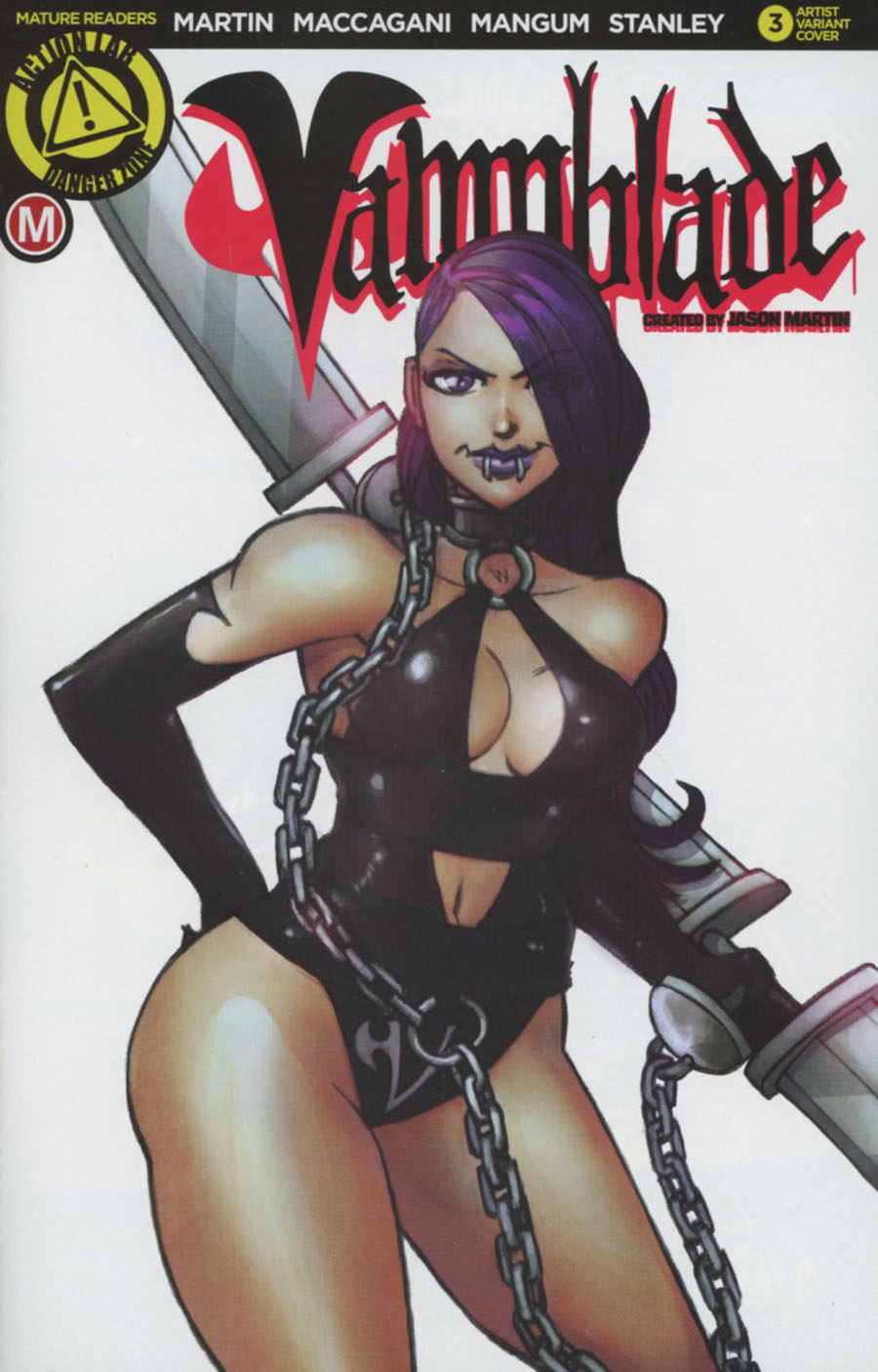 Vampblade #3 Cover C Variant Jason Martin Artist Cover