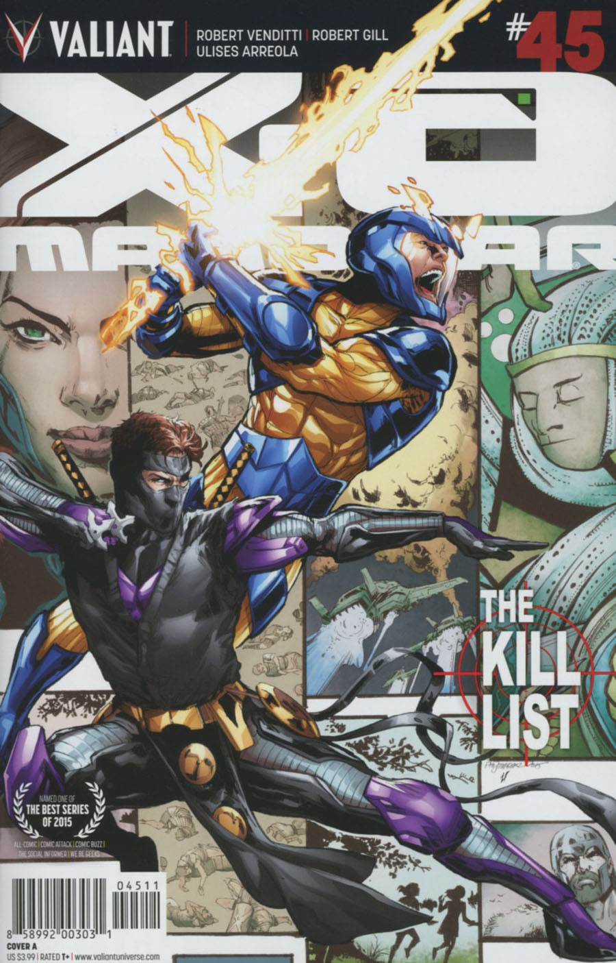 X-O Manowar Vol 3 #45 Cover A Regular Phil Jimenez Cover