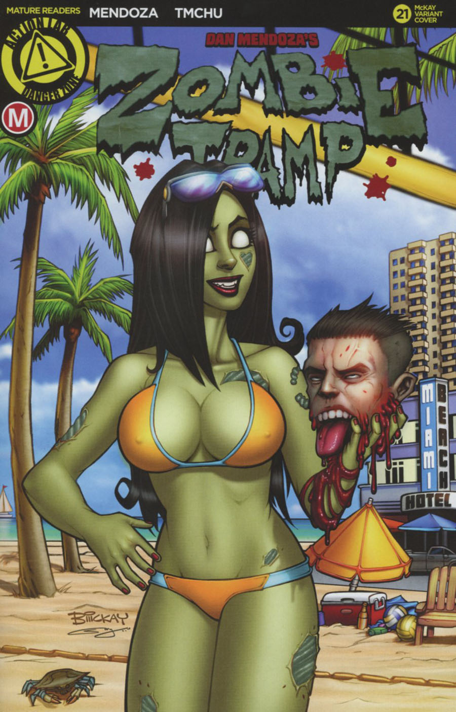 Zombie Tramp Vol 2 #21 Cover E Variant Bill McKay Artist Cover.