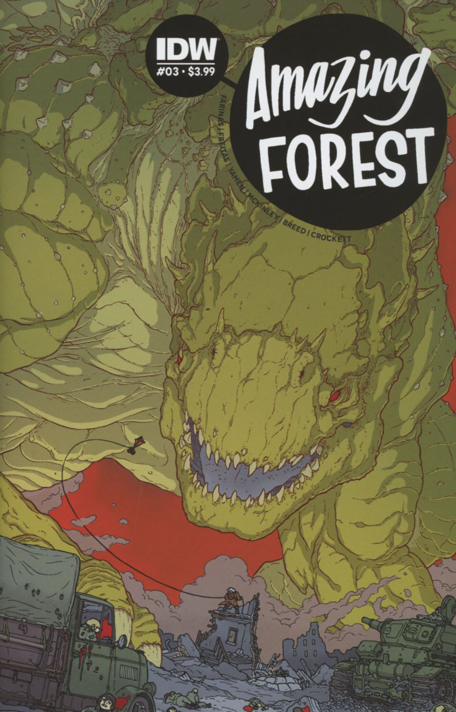 Amazing Forest #3 Cover A Regular Ulises Farinas Cover