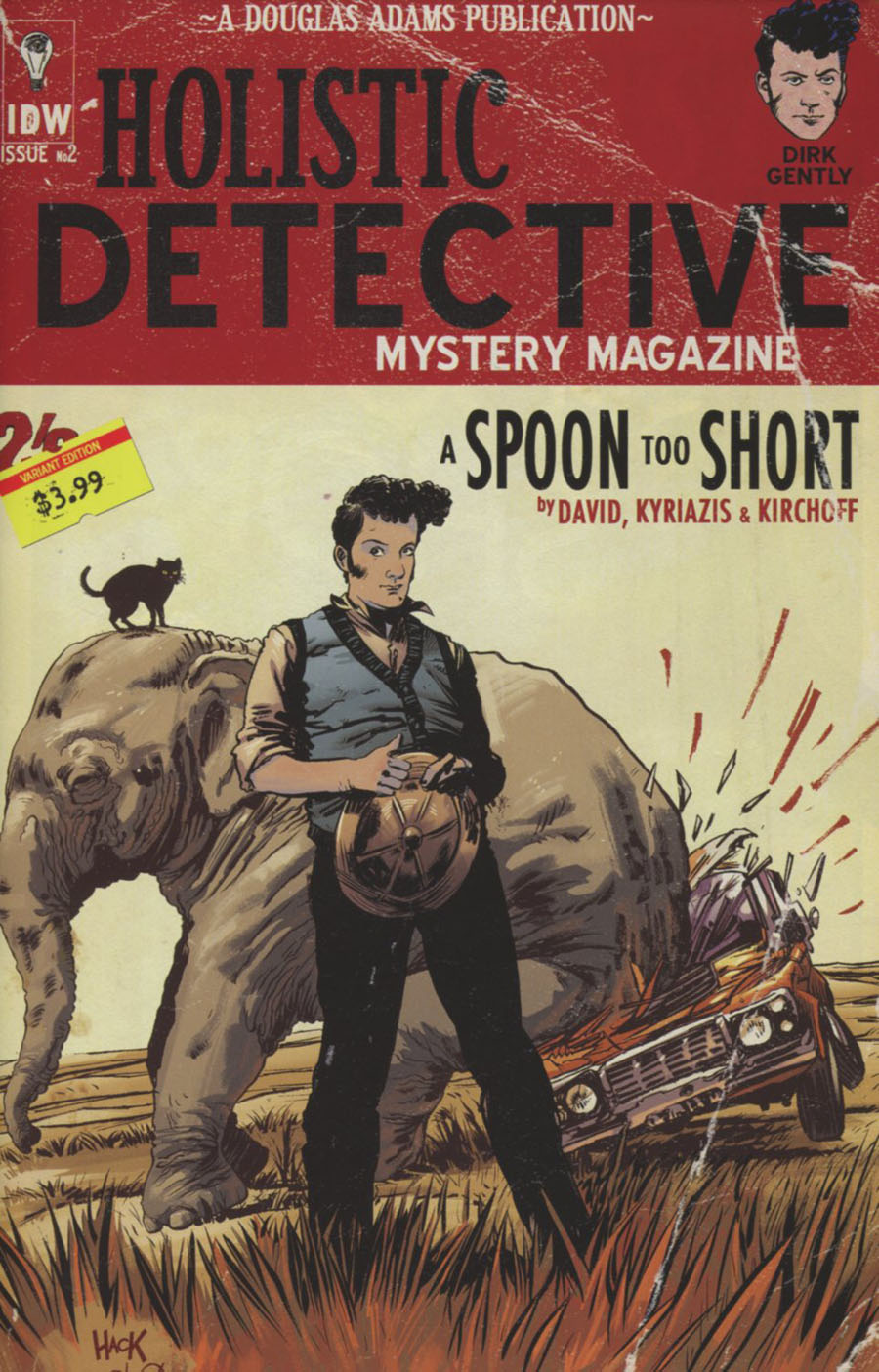 Dirk Gentlys Holistic Detective Agency A Spoon Too Short #2 Cover B Variant Robert Hack Subscription Cover