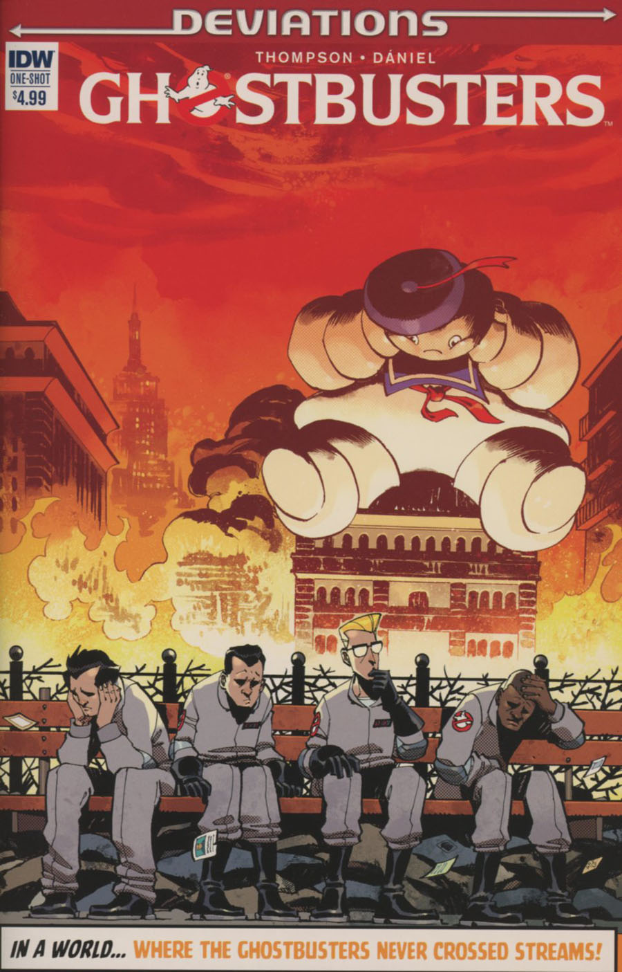 Ghostbusters Deviations One Shot Cover A Regular Nelson Daniel Cover