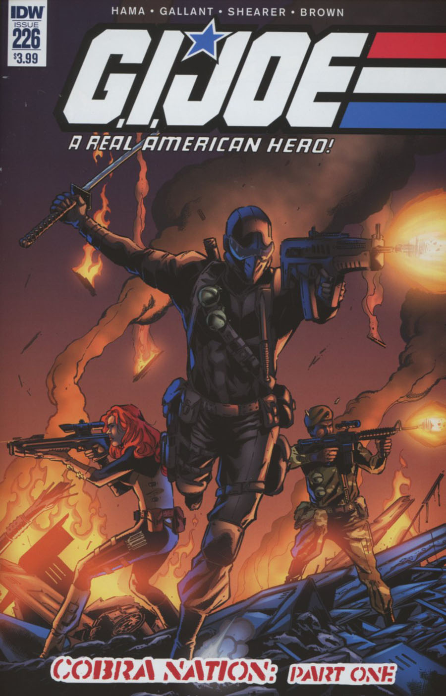 GI Joe A Real American Hero #226 Cover A Regular SL Gallant Cover