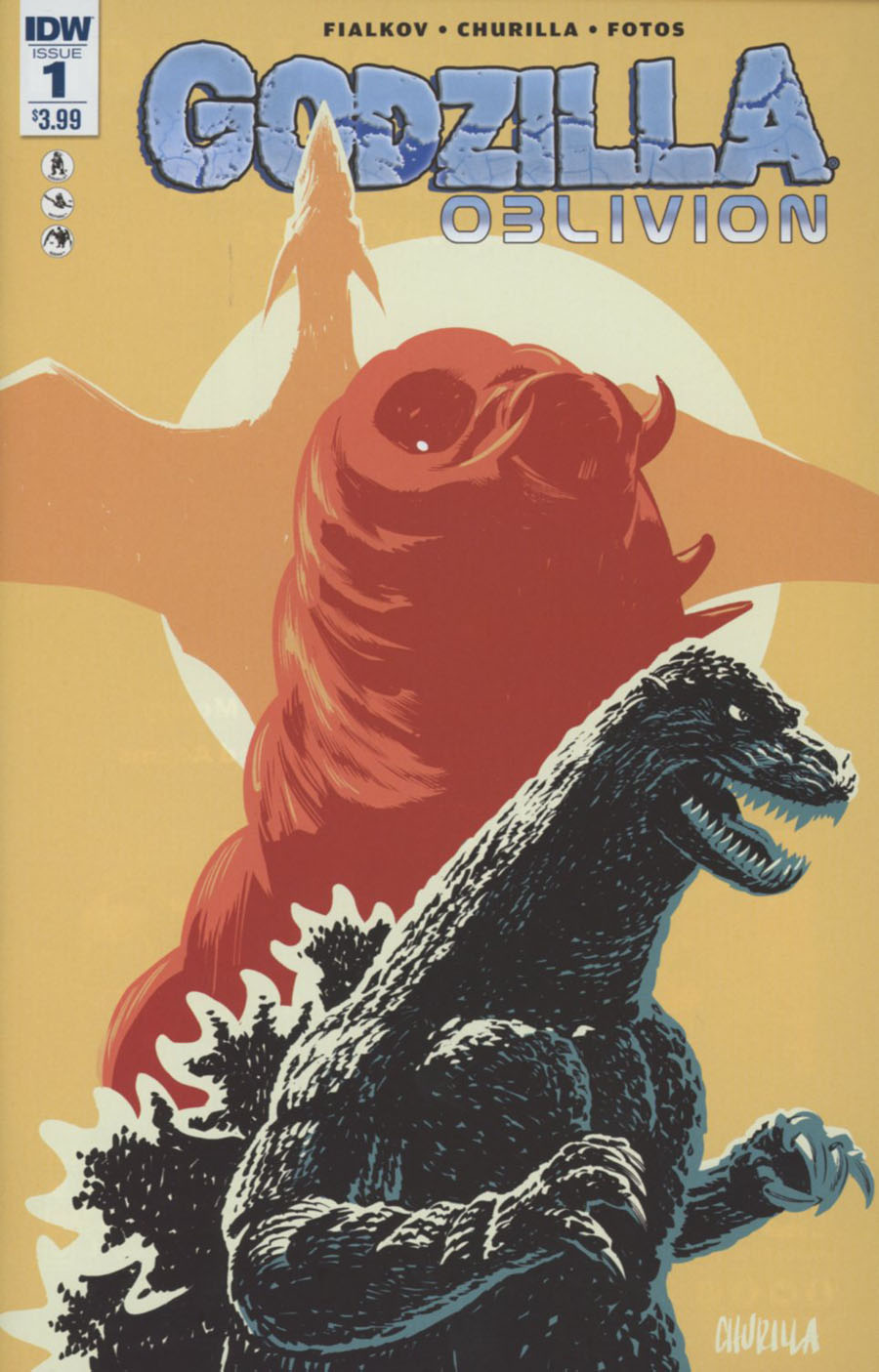 Godzilla Oblivion #1 Cover A Regular Brian Churilla Cover