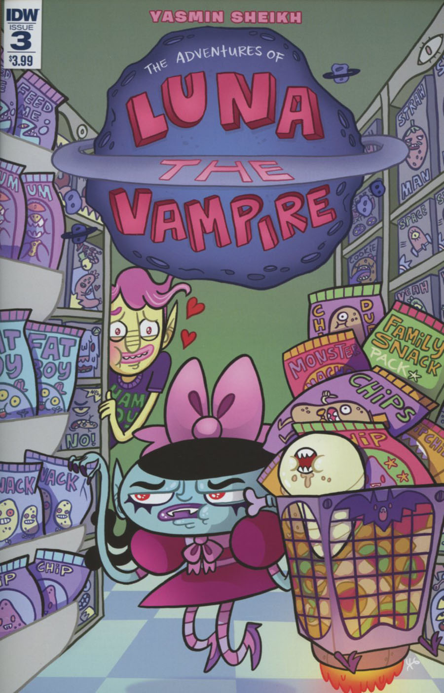 Luna The Vampire #3 Cover A Regular Yasmin Sheikh Cover