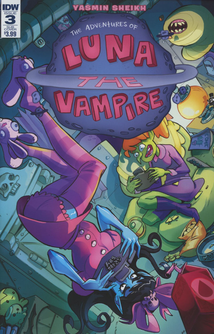 Luna The Vampire #3 Cover B Variant Robin Keijzer Subscription Cover
