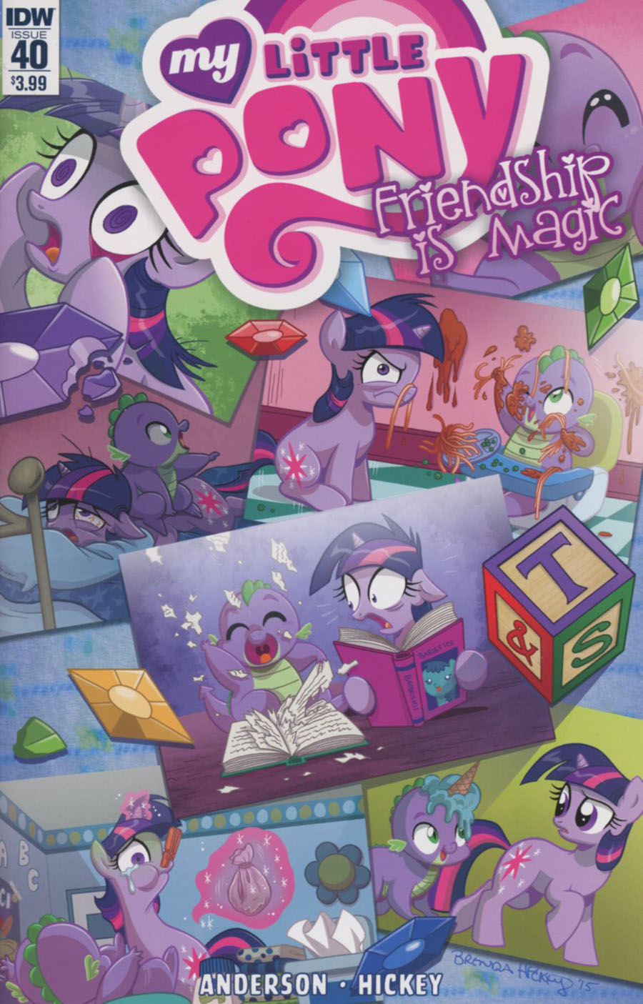 My Little Pony Friendship Is Magic #40 Cover A Regular Brenda Hickey Cover