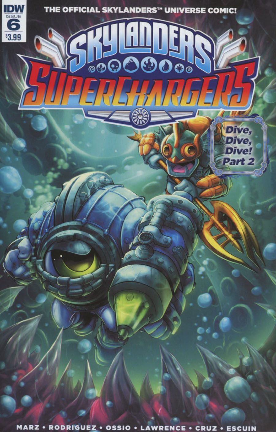 Skylanders Superchargers #6 Cover A Regular Robert Duenas Cover