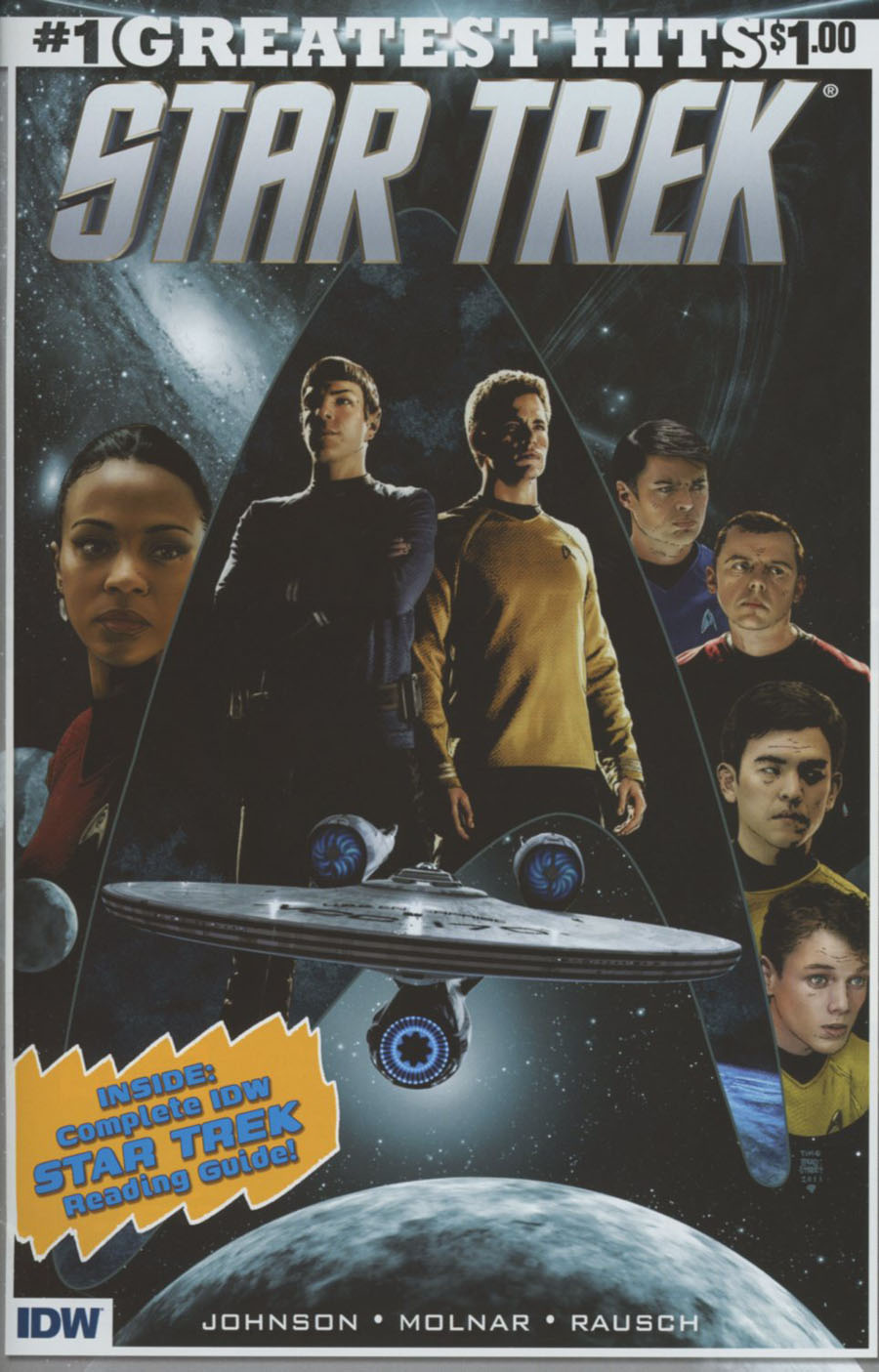 Star Trek (IDW) #1 Cover J IDWs Greatest Hits