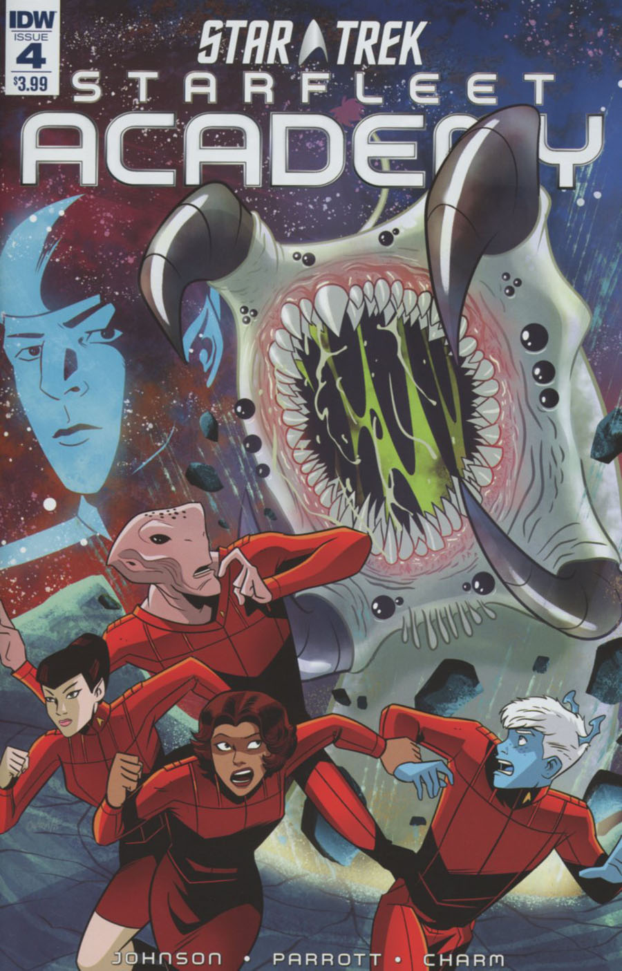 Star Trek Starfleet Academy (IDW) #4 Cover A Regular Derek Charm Cover