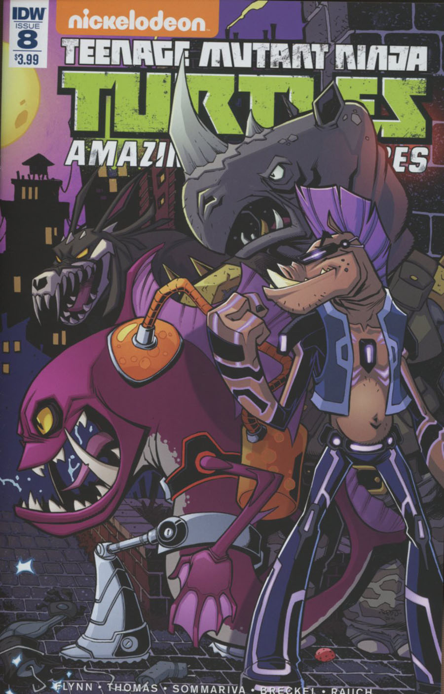 Teenage Mutant Ninja Turtles Amazing Adventures #8 Cover A Regular Jon Sommariva Cover