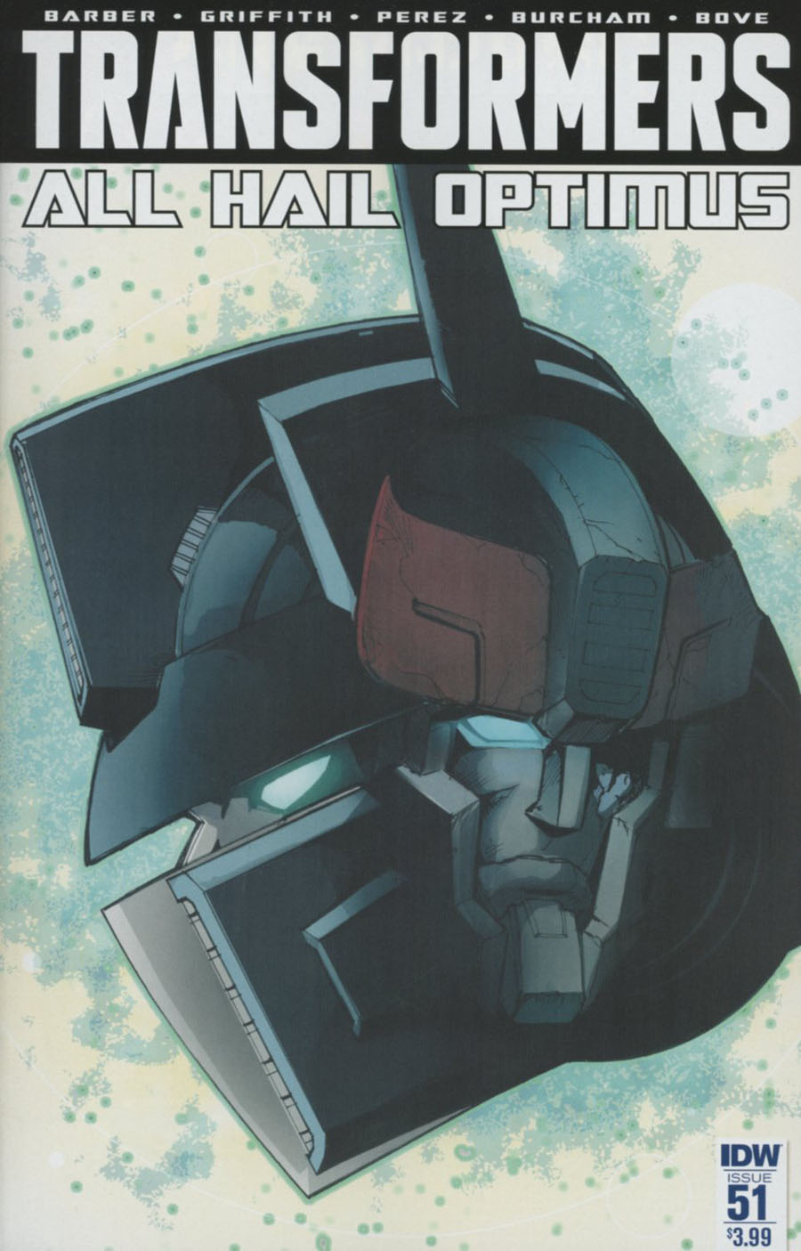 Transformers Vol 3 #51 Cover A Regular Andrew Griffith Cover