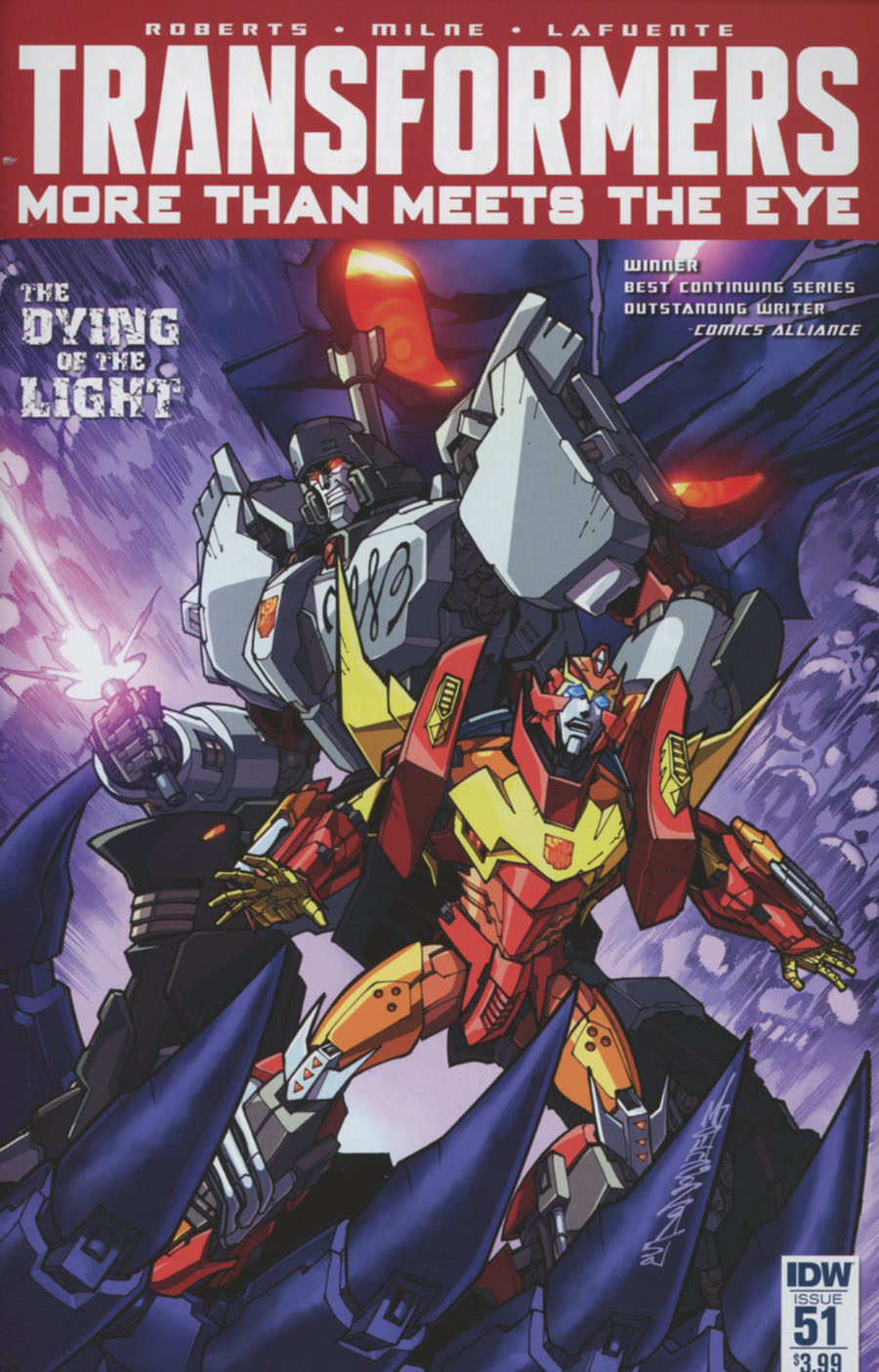 Transformers More Than Meets The Eye #51 Cover A Regular Alex Milne Cover