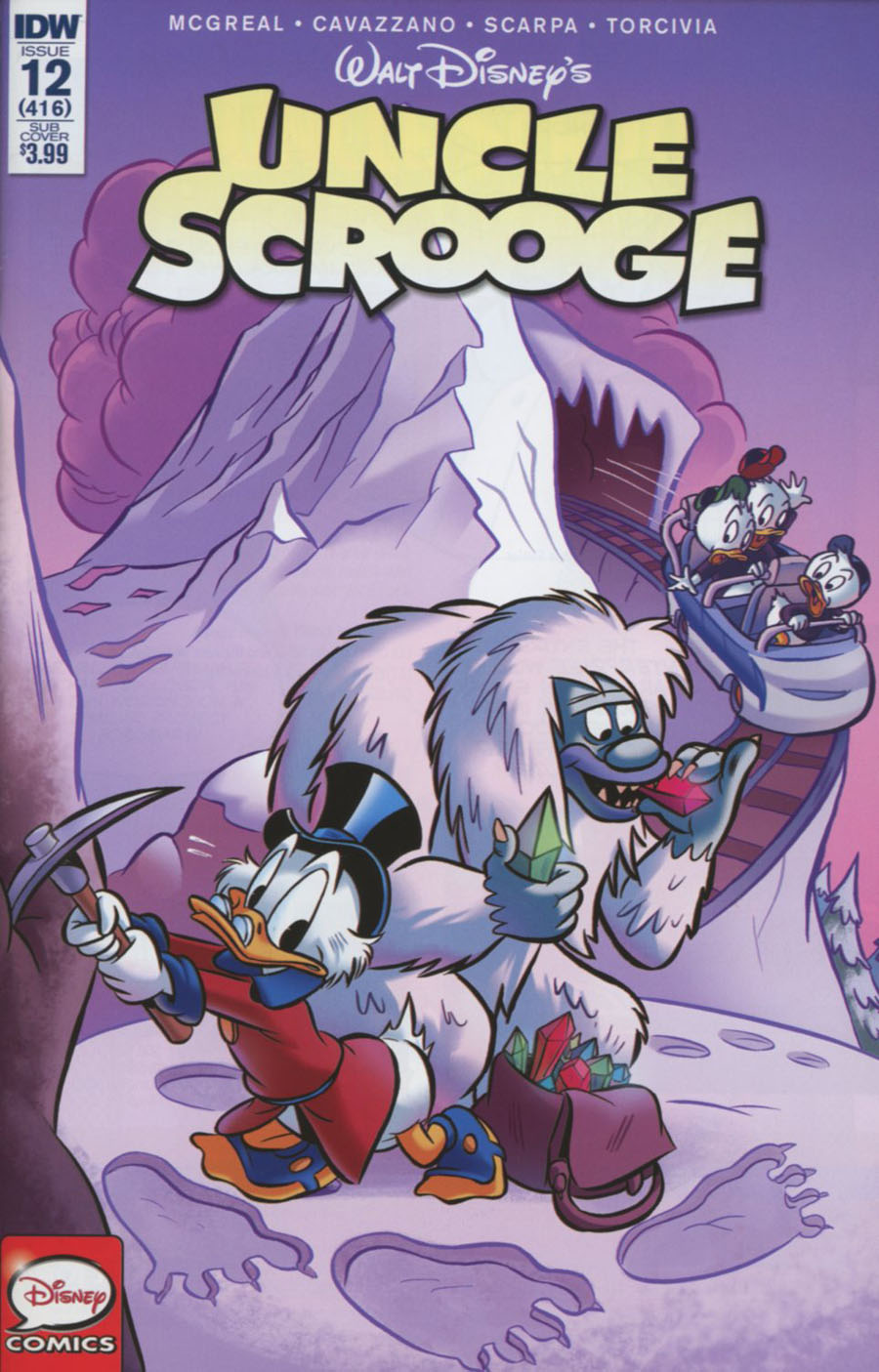 Uncle Scrooge Vol 2 #12 Cover B Variant Fabrizio Petrossi Subscription Cover