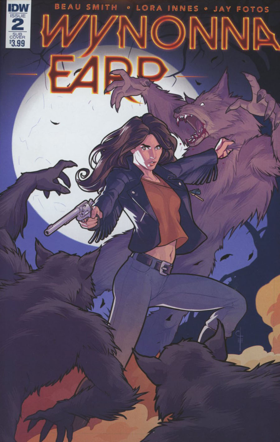 Wynonna Earp Vol 2 #2 Cover B Variant Chris Evenhuis Subscription Cover