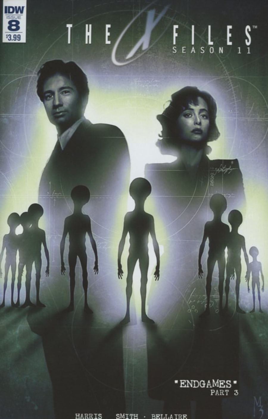 X-Files Season 11 #8 Cover A Regular Menton3 Cover